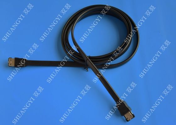 China El cable externo flexible delgado de SATA 3,0 SATA, PC accionó el cable de ESATA proveedor