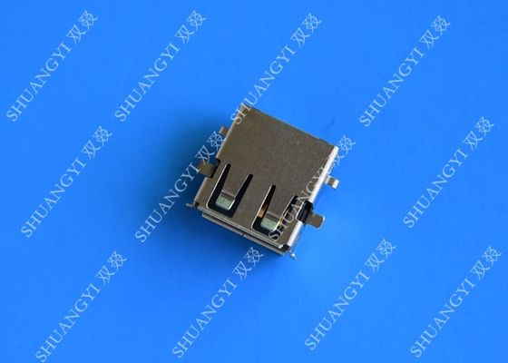 China 2,0 tipo de la hembra USB una INMERSIÓN del Pin del conector 4 zócalo de Jack de 90 grados para el servidor proveedor