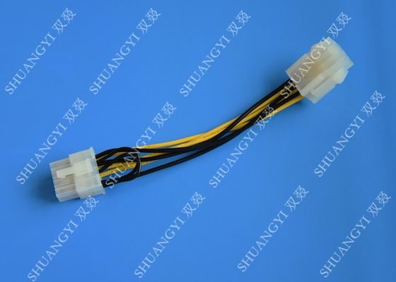 China Atalaje flexible de cable, cable de extensión del poder de 6 Pin PCI Express proveedor