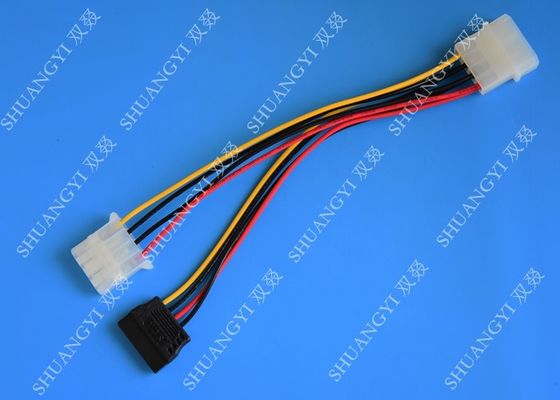 China Cable linear del convertidor del adaptador de la extensión del divisor con el conector hembra de 4 Pin Molex proveedor