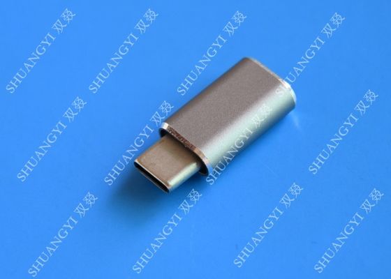 China Tipo C USB micro, USB C de 5 Gbps al conector hembra micro del USB para el Google Chromebook Pixel proveedor