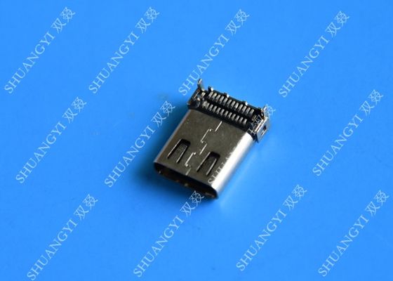 China Tipo micro femenino compacto carga del conector USB 3,1 del teléfono móvil de la sincronización de C SATA proveedor