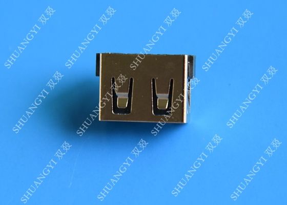 China Pin USB 2,0 del negro 4 un zócalo de Jack femenino del puerto del conector USB estándar para el sistema de la PC proveedor