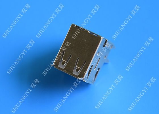 China Mecanografíe un conector femenino de la carga por USB, conector dual del Pin USB 2,0 del peso ligero 8 proveedor