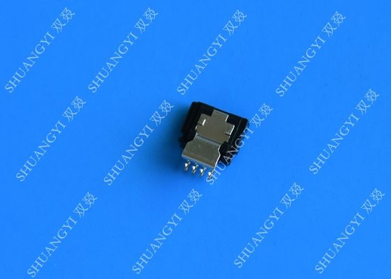 China Tipo externo micro recto de la soldadura del conector pin de SATA 7 INMERSIÓN de 180 grados proveedor