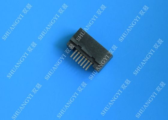 China 7 tipo invertido soldadura recta del conector del puerto del Pin ESATA para el ordenador portátil proveedor