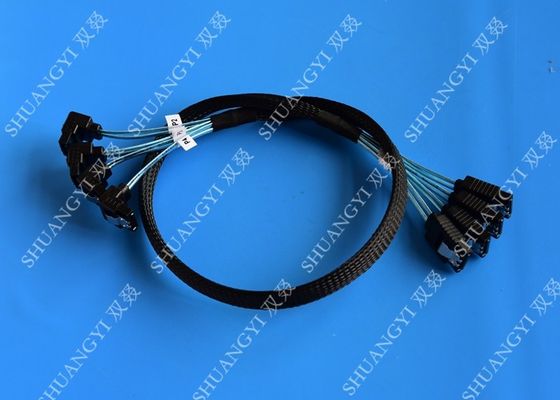China 8 pulgadas SATA III 6,0 hembra del Pin de los Gbps 7 al cable de datos femenino con la fijación del azul del cierre proveedor