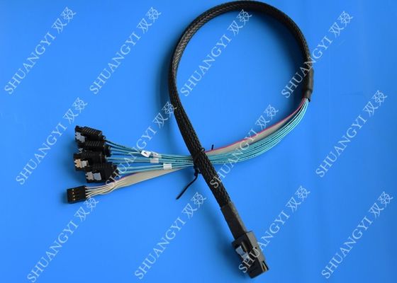 China los 50cm SFF-8087 a 4x SATA - mini SAS interno al cable del revés de SATA proveedor