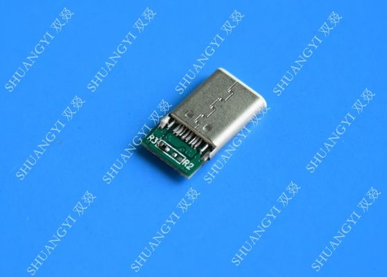 China Mecanografíe el metal micro impermeable del conector USB de C USB 3,1 para el teléfono móvil proveedor